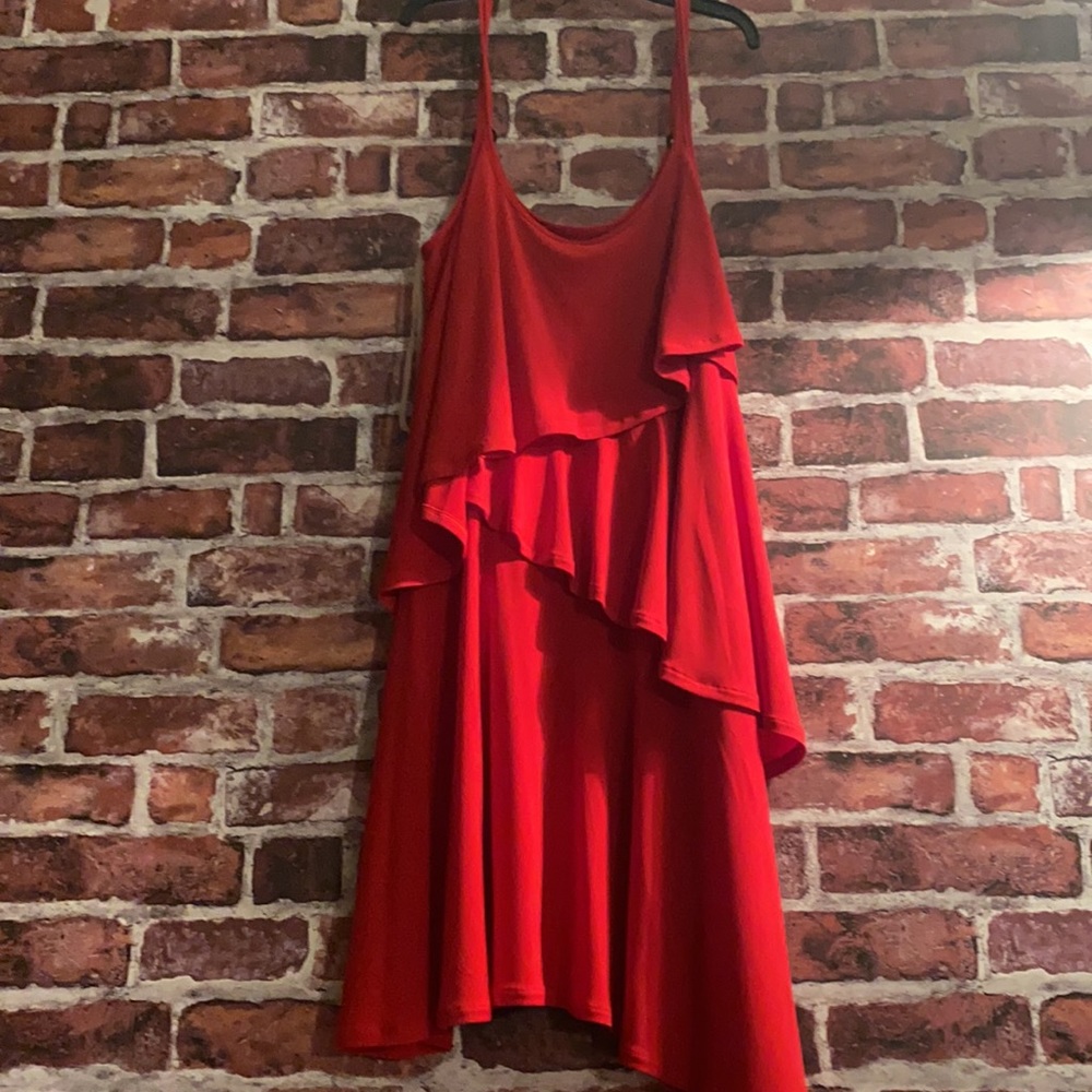 Red dress
